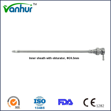 Surgical Instruments Inner Sheath with Obturator for Resectoscopy Working Element